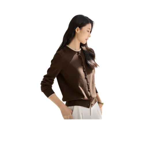 IHIMI Теплый Кофейный Женский Трикотаж