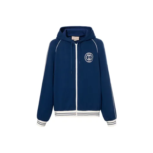 GUCCI Синий Мужской Свитшот