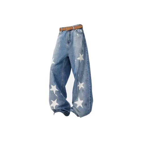 FA2LO Синий Унисекс Джинсы