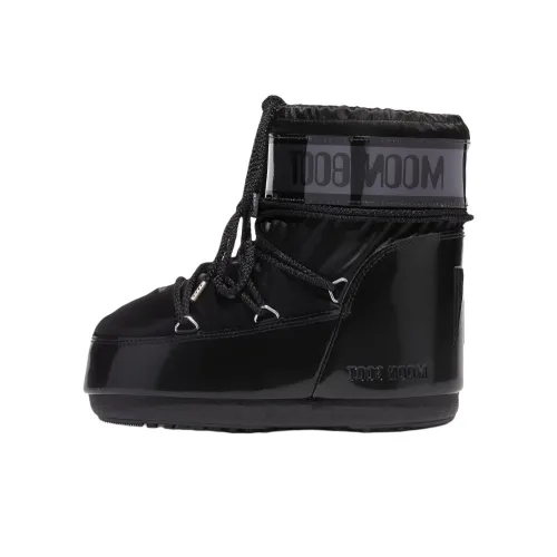 MOON BOOT Icon Low Glance Короткий Сноубутсы Унисекс Черный