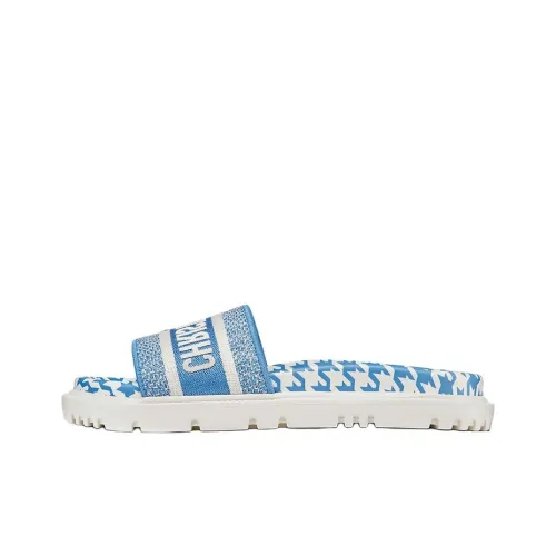 DIOR Dway Слипоны Женские Синие Белые