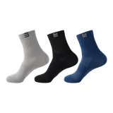 [3 упаковки] 1 серый + 1 черный + 1 темно-синий