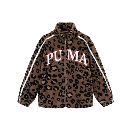 PUMA Кофейный цветочный тон 00350 Kids Куртки