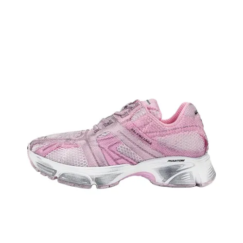 Balenciaga Phantom Low Top Повседневная обувь Мужская Розовая