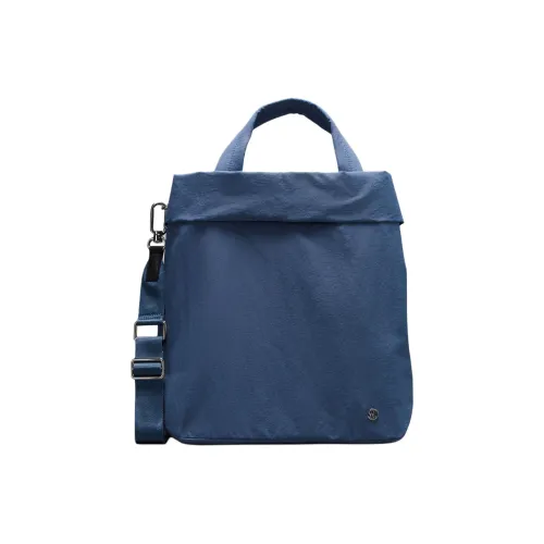 lululemon Однотонная сумка женская синяя