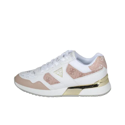 GUESS Низкий топ Повседневная обувь Женская Белая Розовая