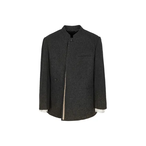 CROQUIS 070 Темный Смешанный Серый Мужские Куртки