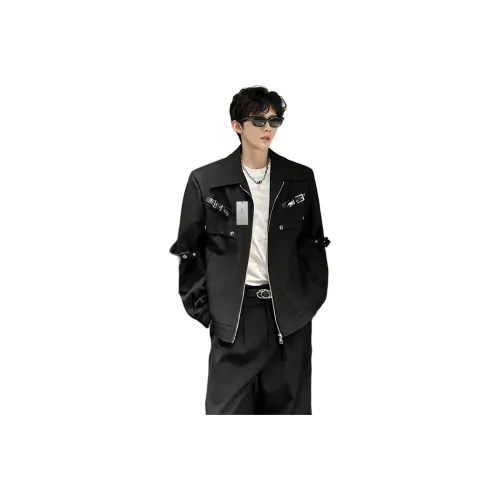 Kangaroo Черный Унисекс Куртки