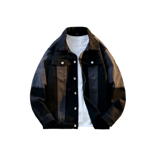 SAIHAN Черный Унисекс Джинсовые куртки