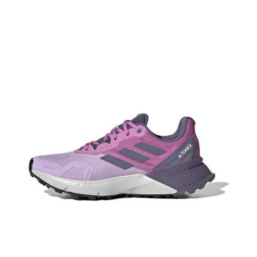 Adidas RAIN.RDY Водонепроницаемый Поддержка Повседневный Трейл Бег Обувь Мужская Фиолетовая