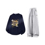 [2 пачки] Темно-синий (Ma Яркая Жизнь) + Фотиния серый (Ma Яркая Жизнь Логотип на штанах)