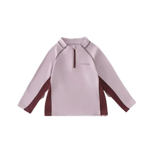 Brilliant T-рубашка Осенне-зимняя Розово-фиолетовая Детская