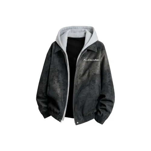 PAUL COSTELLOE Кожа Куртка Унисекс