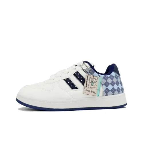 POEM KOEL Износостойкие Легкие Дышащие Низкие Кроссовки для Скейтбординга Женские