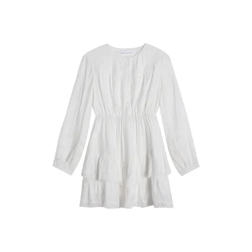 Zeng Xiaoxian Длинное платье с длинными рукавами женское