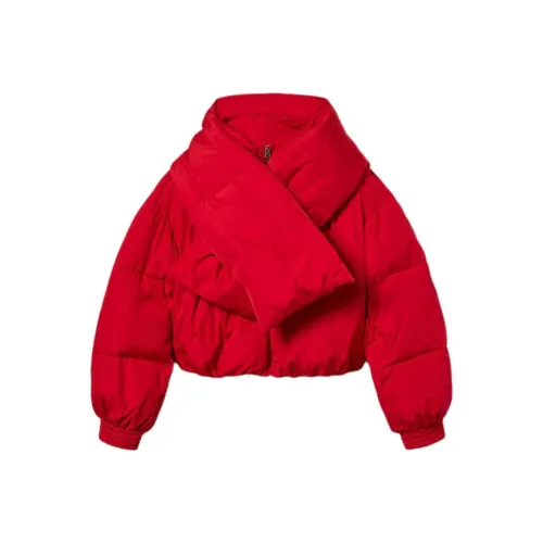 TWINSET Milano FW25 Хлопковый пуховик женский