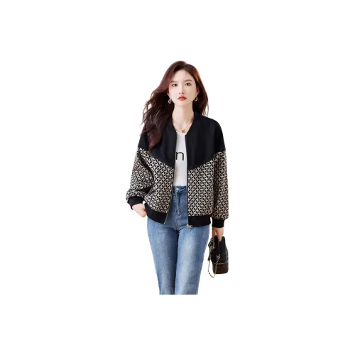 H YXIANG Черный Женский Свитшот