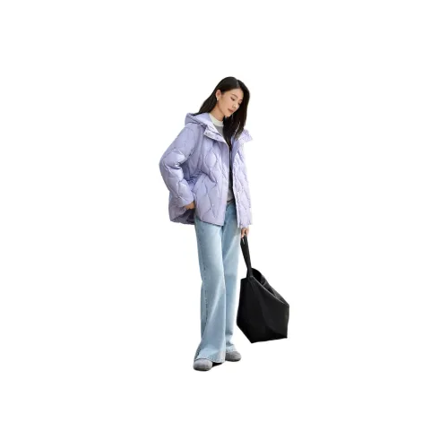 IHIMI Светло-фиолетовый Женский Пуховик