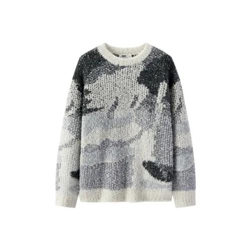 SEM R Белый кофейный тон 00315 Унисекс Трикотаж