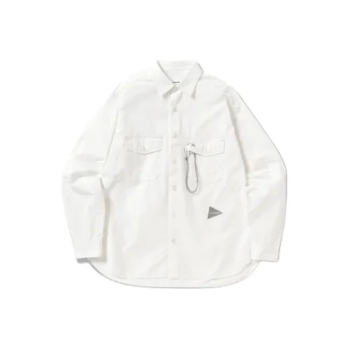 And Wander FW25 CORDURA Typewriter LS Рубашка Унисекс