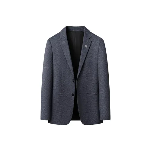 POLOMEISDO Синий Мужской Деловой костюм