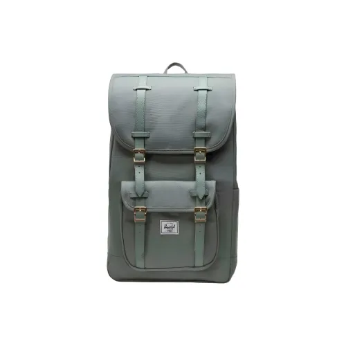 Рюкзак Herschel из переработанной ткани унисекс серый зеленый