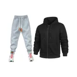 Gray Set (Gray Bottom + Black Top)  
Серый комплект (Серый низ + Черный топ)