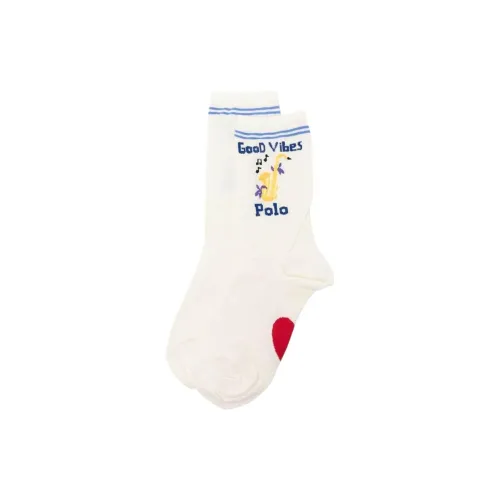 Polo Ralph Lauren Носки Crew Женские 2 упаковки белые