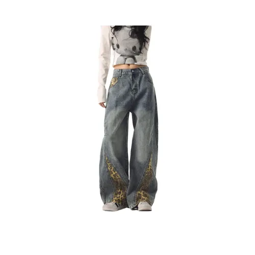 MGDOHOME Синий Унисекс Джинсы