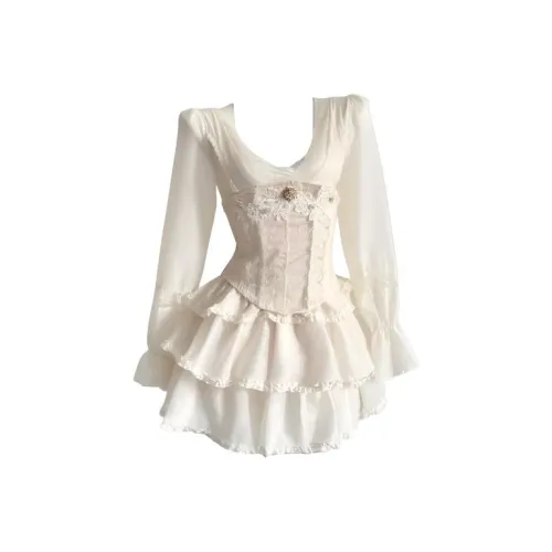 TIBINB Женские Комплекты с Юбкой