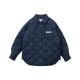 Темно-синий с белыми полосами