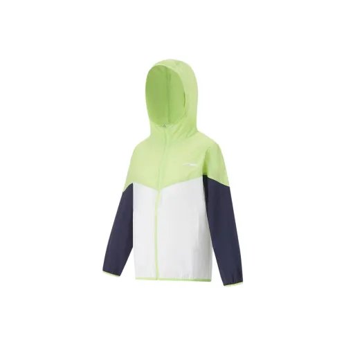 LINING YOUNG Детский топ Лайм Зеленый Детский