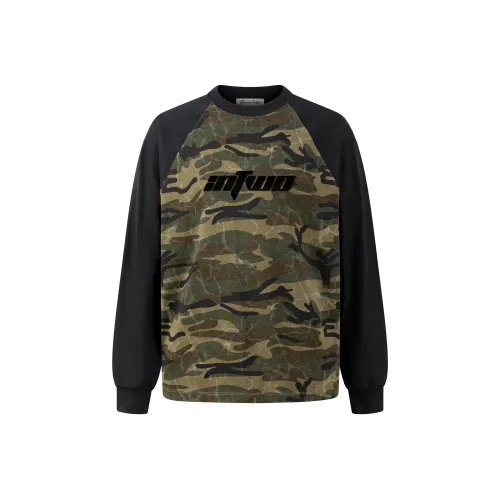 IN TWO Длинный рукав Т-рубашка Унисекс