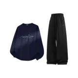 [2 упаковки] Темно-синий (Ma Yanyi Flow Год) + Черный (Ma Pen End Свет и тень Штаны с логотипом)