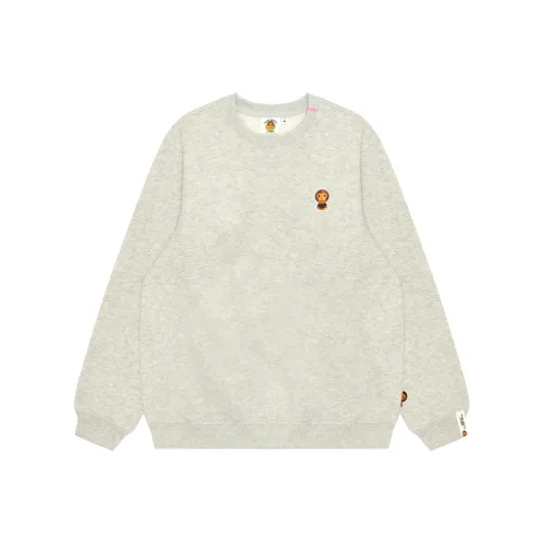 Aape Серый Белый WH2 Женские Свитшоты