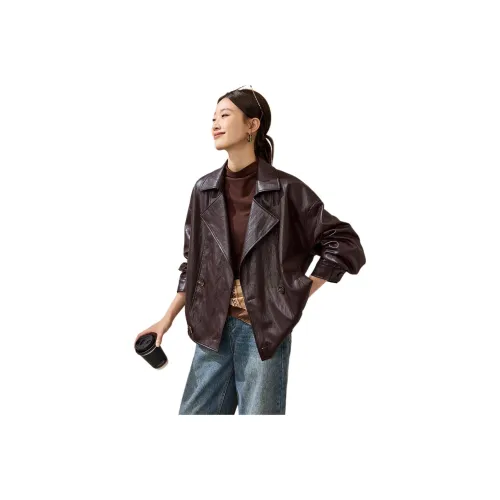 MOHANYIMEI Rum Шоколадные Женские Куртки