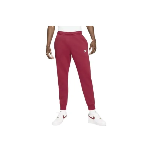 nike Red Men's Knitted Training Pants nike Красные мужские вязаные тренировочные штаны