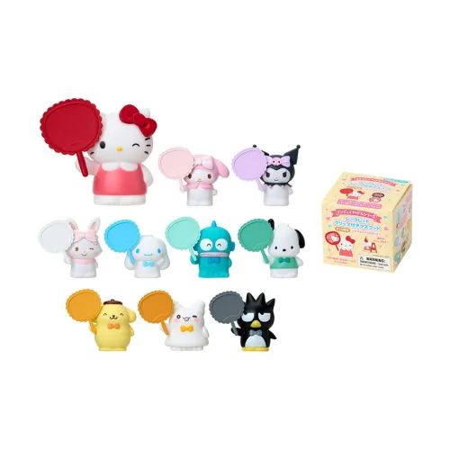 Санрио Персонаж мультфильма Secret Нижняя заколка Слепые коробки 10 для одной слепой коробки целой коробки