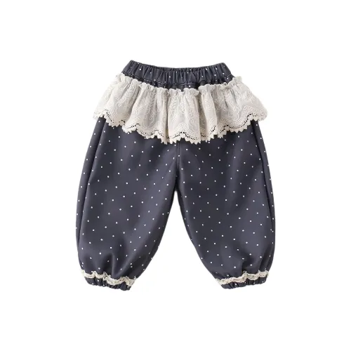 XiaoJinBu Черные Серые Малыш Брюки