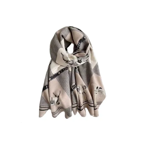 ALIEN BANG Искусственный кашемир Вязаные шарфы Унисекс