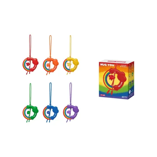 POP MART INSTINCTOY Hugs You Подвеска Слепые коробки Один Mystery Коробка Целая коробка 6 шт