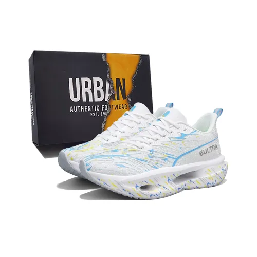 URBAN AUTHENTIC Rebound Устойчивый к истиранию Легкий Дышащий Противоскользящий Низкий Топ Беговые кроссовки Унисекс