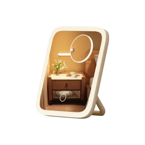 AIQINGCAOZHILIAN Зеркало для макияжа с LED-освещением