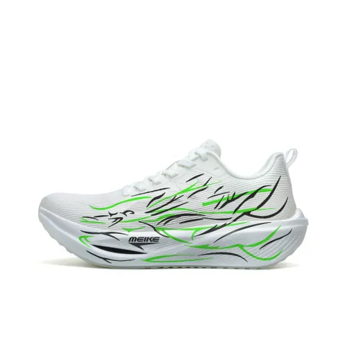 MEIKE Беговые кроссовки Низкий Топ Зеленый Пуговица Унисекс