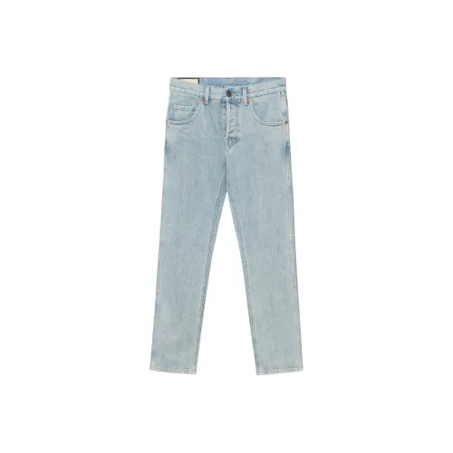 GUCCI Light Blue Men's Jeans GUCCI Светло-голубые мужские джинсы