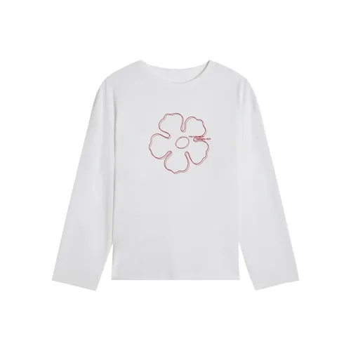 Zeng Xiaoxian Белая длинная рубашка с длинными рукавами Женская рубашка