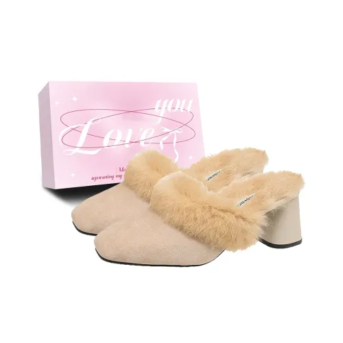 OSOCE Резиновая подошва Нет Особенный Эффект Домашние тапочки Женские