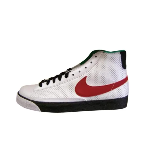 Nike Blazer High Топ Скейтборд Кроссовки Унисекс Белый