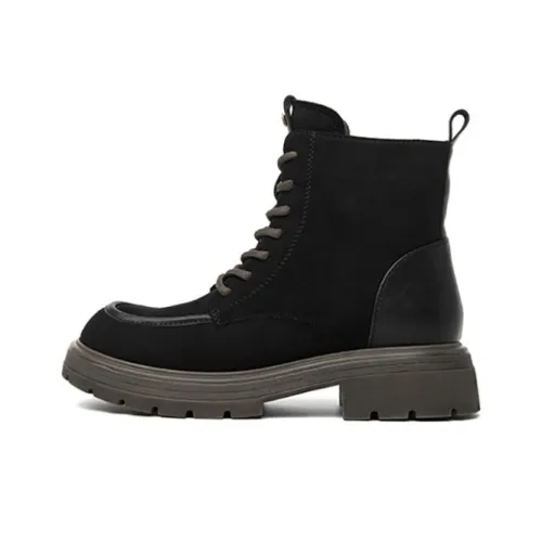 JOSINY Уличный Легкий Ботильоны Короткий Мартин Boot 4CM Женские