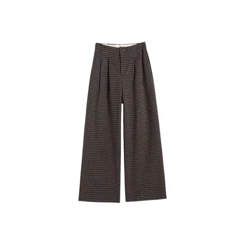 AHDO Кофе Женские Повседневные Брюки